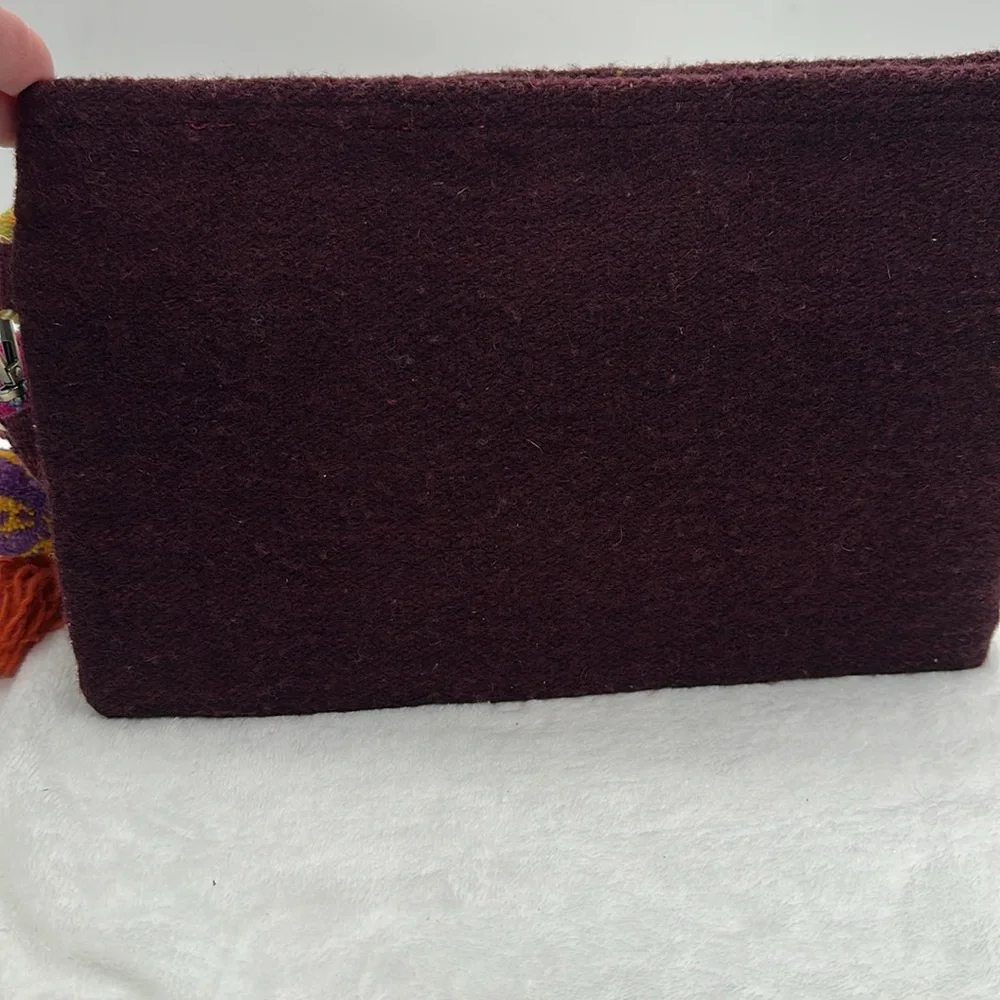 Peruvian Hand Bag Embroidered by Hand Multi-Colored The Andean Community - Picture 4 of 8